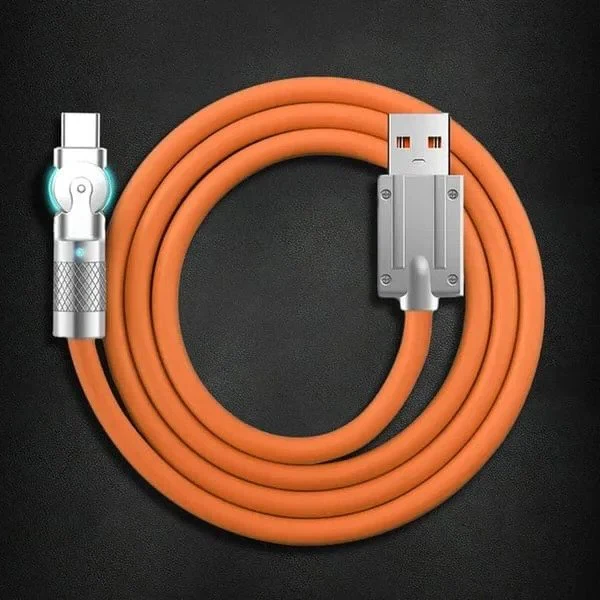 180° Rotating Fast Charge Cable