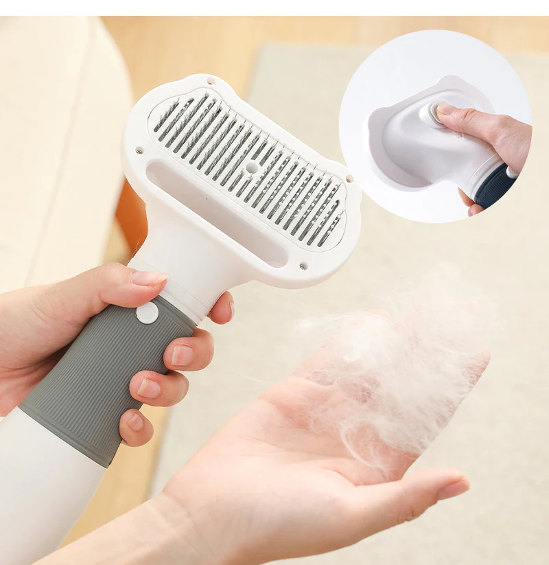 3-in-1 Dog Hair Dryer and Grooming Brush - Image 2