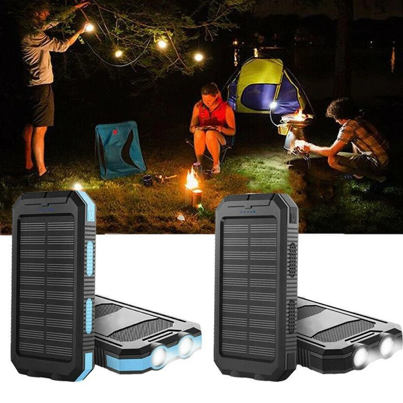 500000mAh Solar Charger Waterproof Power Bank External - Image 16