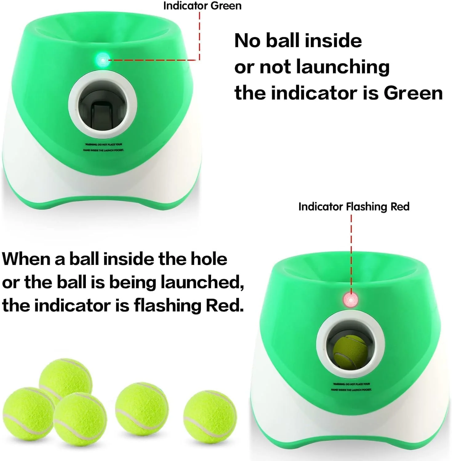 Automatic Dog Ball Thrower With 3 Distance Settings - Image 2