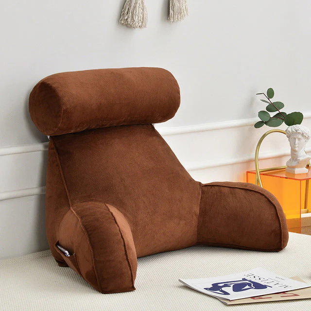 Backrest Pillow With Arms & Adjustable Headrest - Image 6