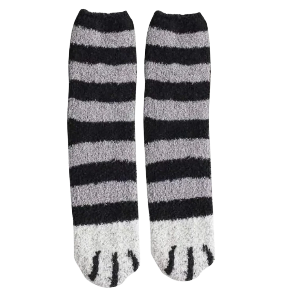 Cat's Paw Winter Socks