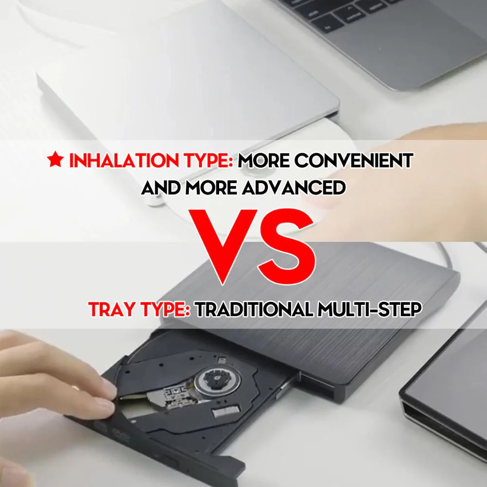 External DVD Recorder for Optical Drives Portable for MacBook Air - Image 3