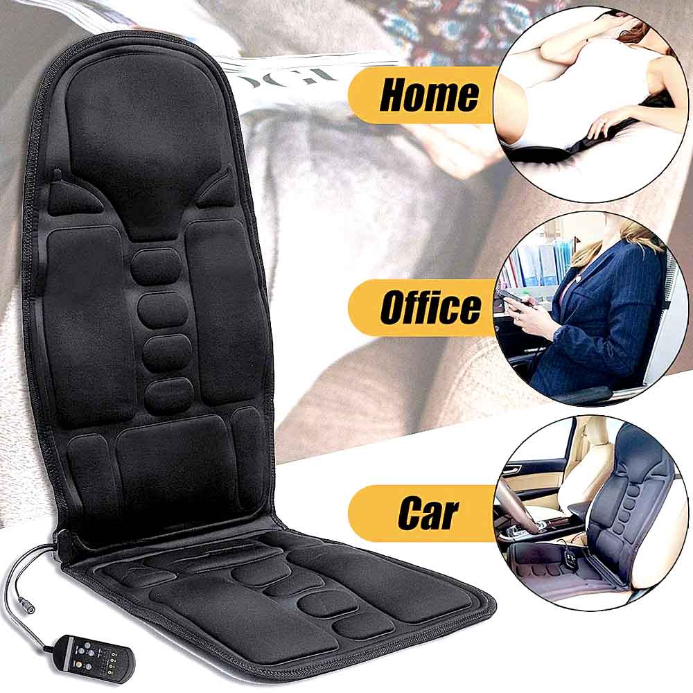 Fashionable Massage Chair Cushion With Heated Neck Pillow - Image 6