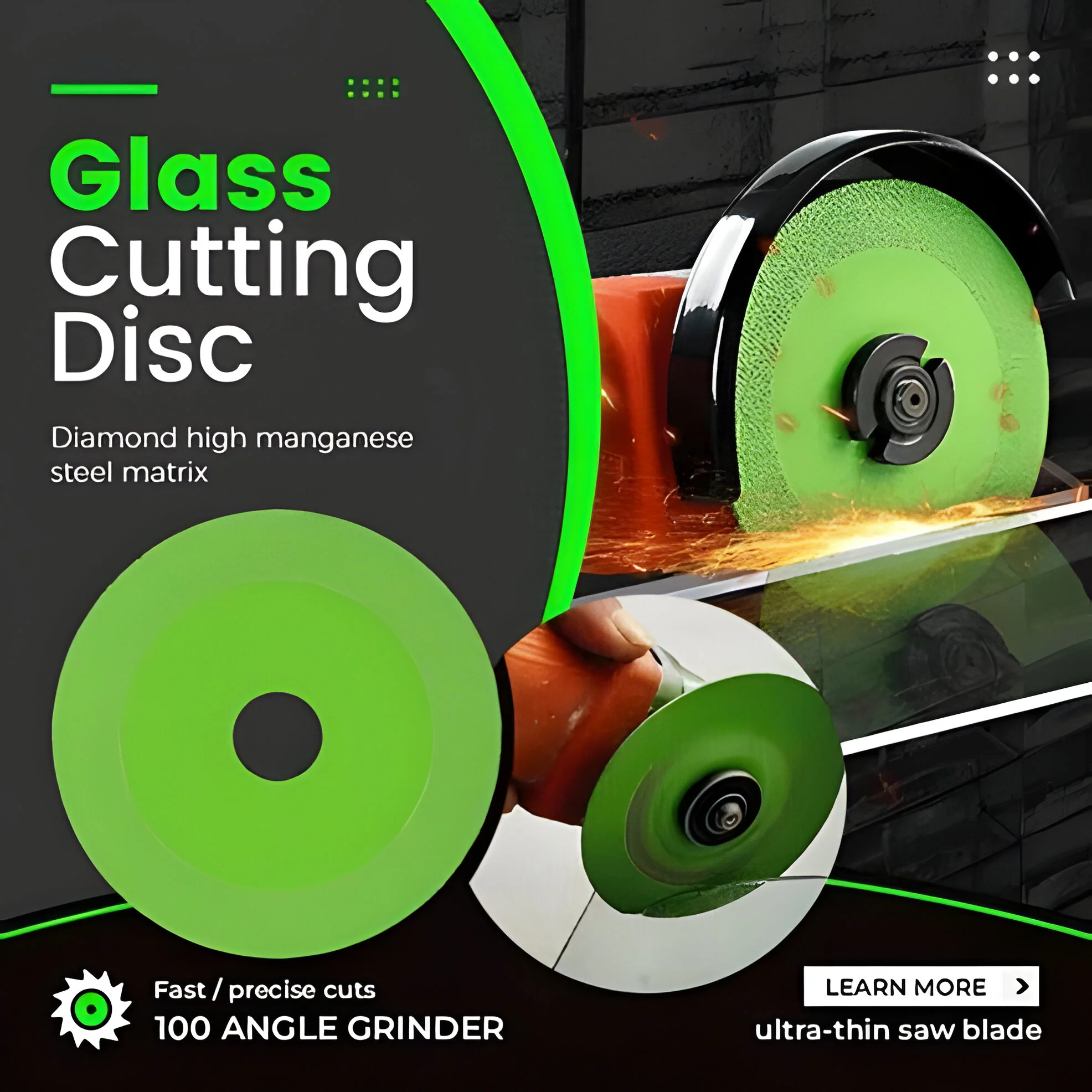 Glass Cutting Diamond Disc