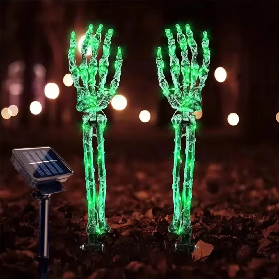 Halloween Skeleton Hand Solar Lights
