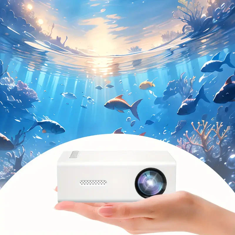 HD 720P - Fast Focus, Portable Projector