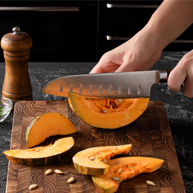 High-quality Wooden Chopping Block  End Grain Cutting Board For Kitchens And Professional Chefs - Image 4