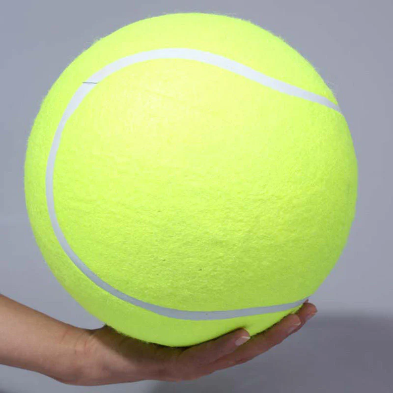 Large tennis ball for your dog – XXL – 24 cm diameter - Image 2