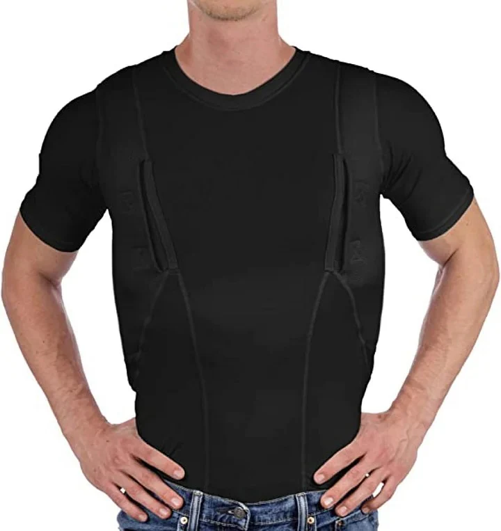 Men/women's Concealed Leather Holster T-shirt - Image 2