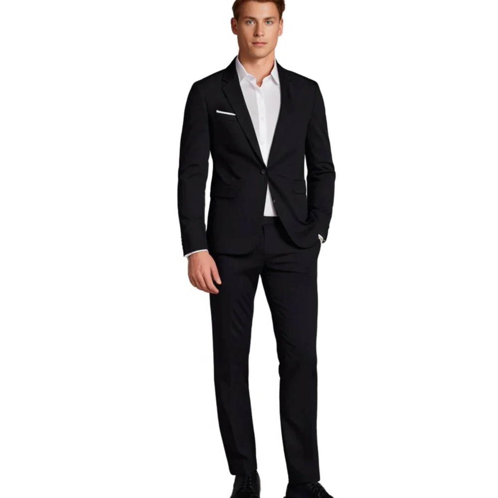Men's Suit With Blazer and Trousers