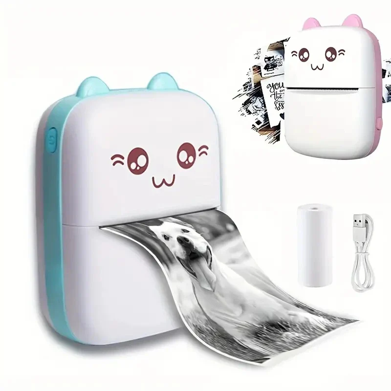 Mini Wireless Portable Thermal Label Printer