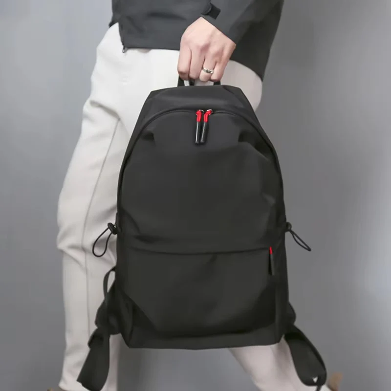 Minimalist Black Backpack