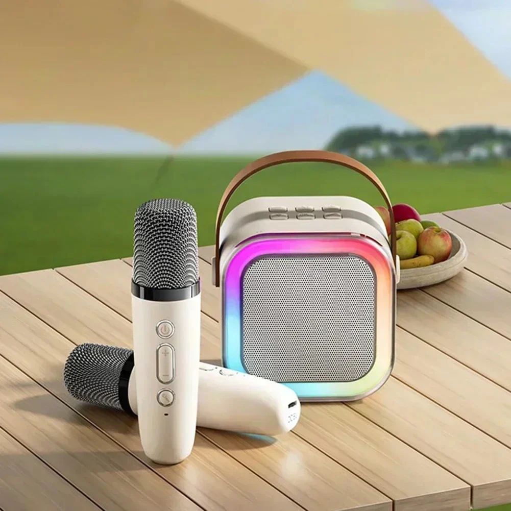 Portable Karaoke Machine With 2 Microphones - Image 3