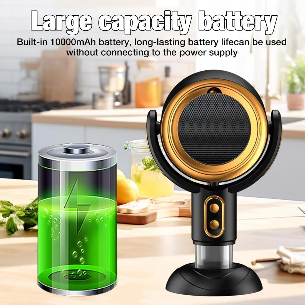 Portable Range Hood with 2-Speed Exhaust Fan – Compact Ventilation - Image 3