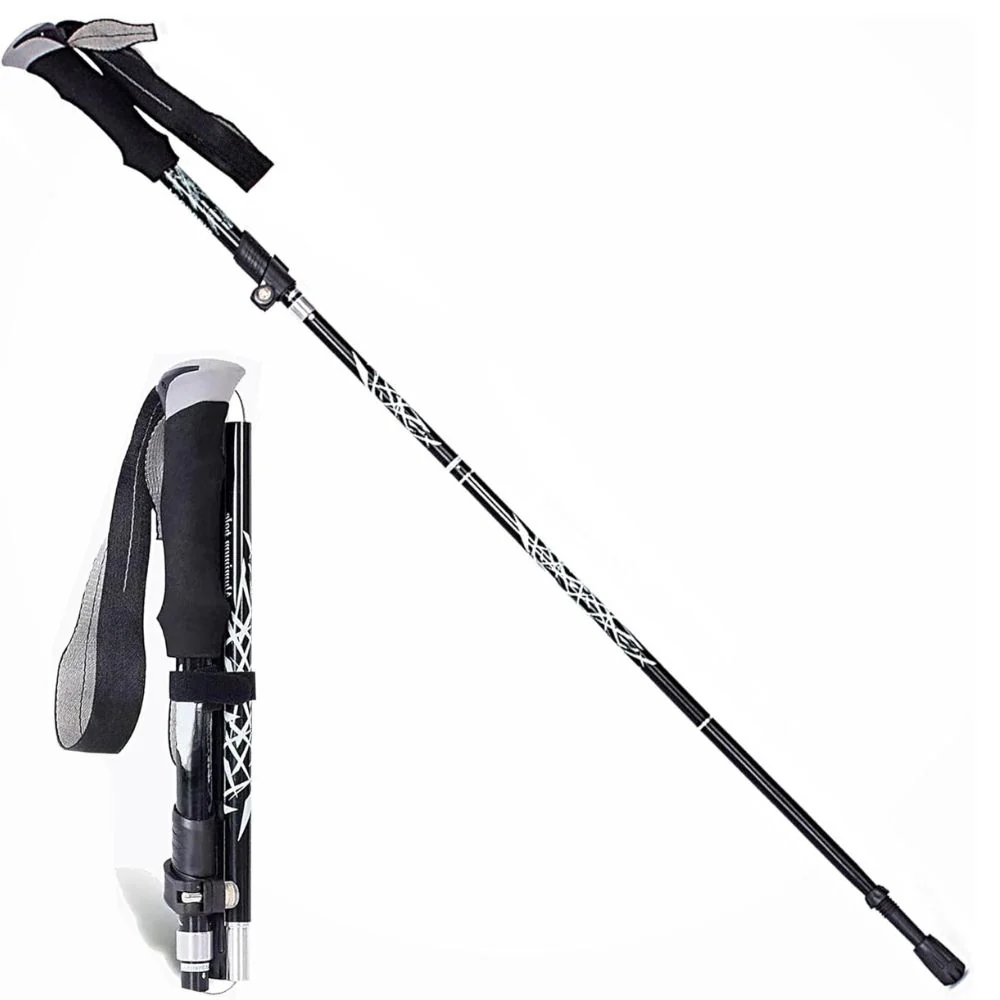 Premium Automatic Retractable Hiking Stick