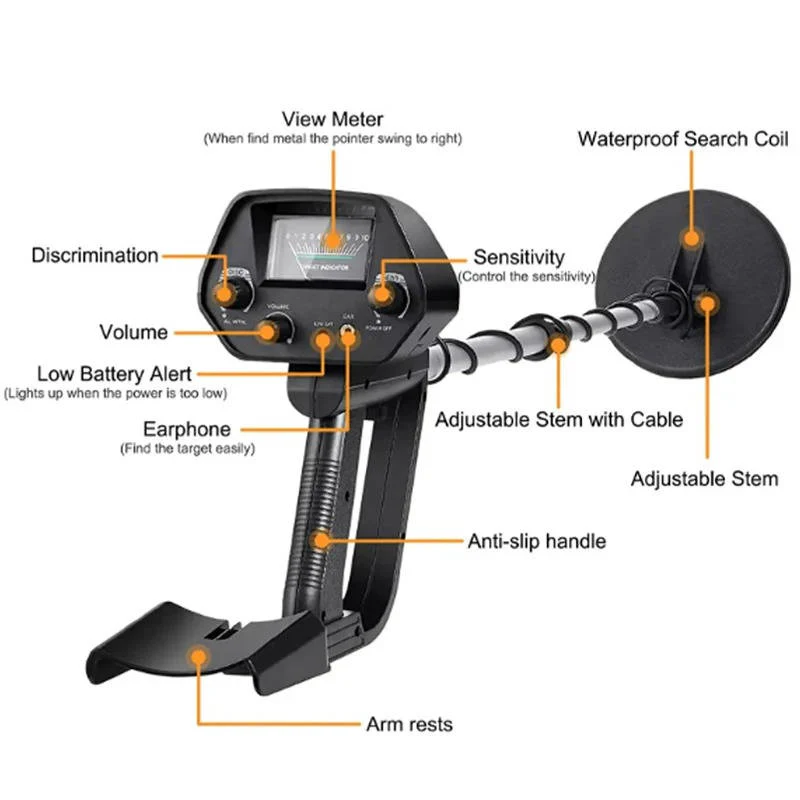 Professional Underground Metal Detector - High Accuracy For Gold Detecting &amp; Treasure Hunting - Image 10