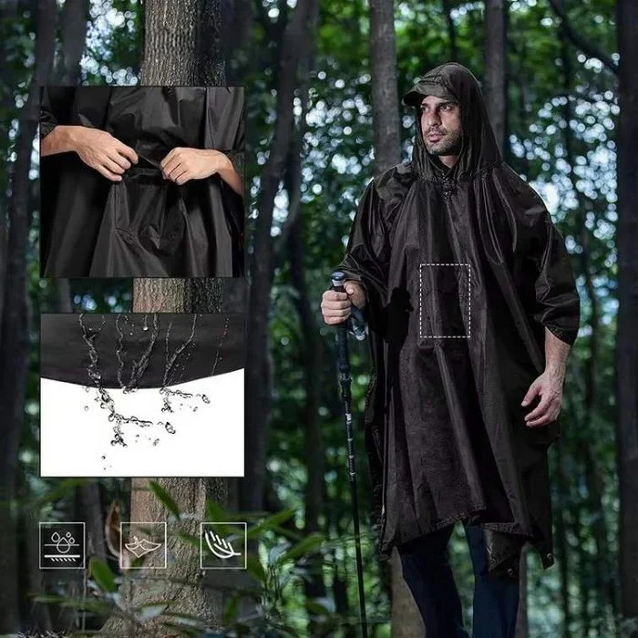 Rain Poncho for Outdoor Coverage - Image 5
