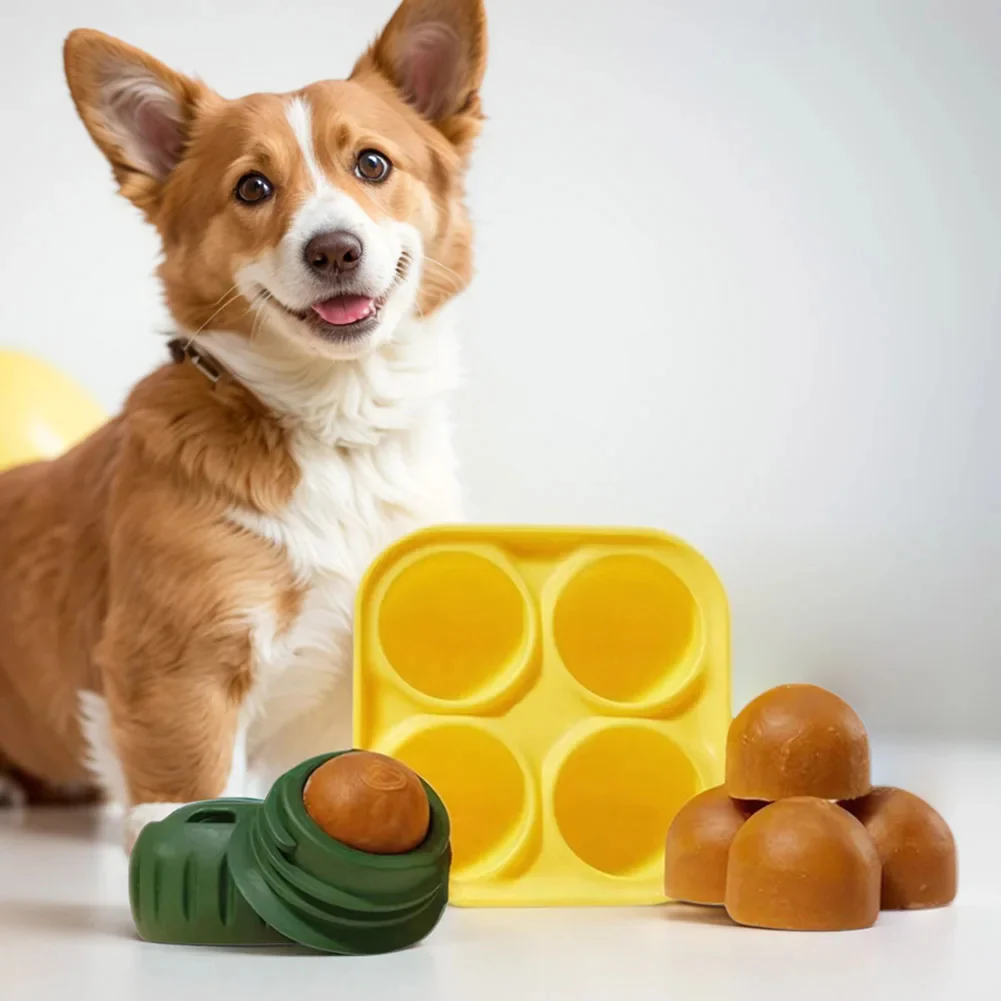 Silicone Dog Slow Feeder & Refillable Dog Chew Toy