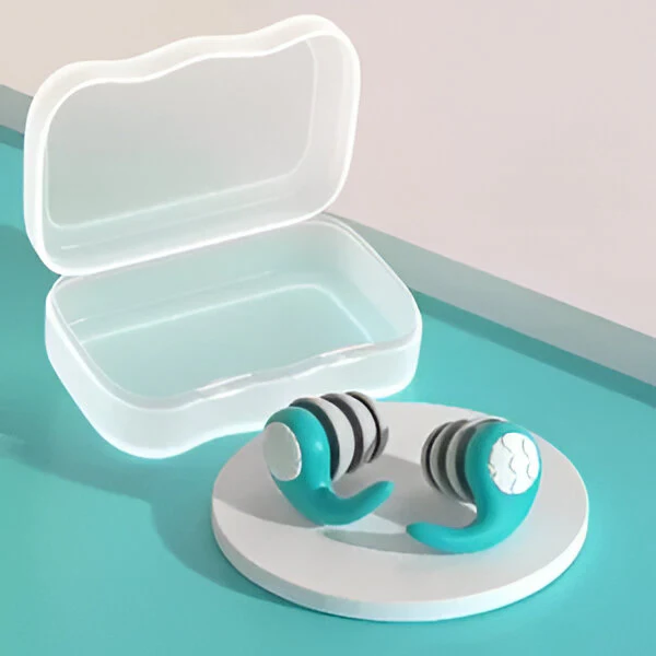 Silicone Noise-Canceling Earplugs