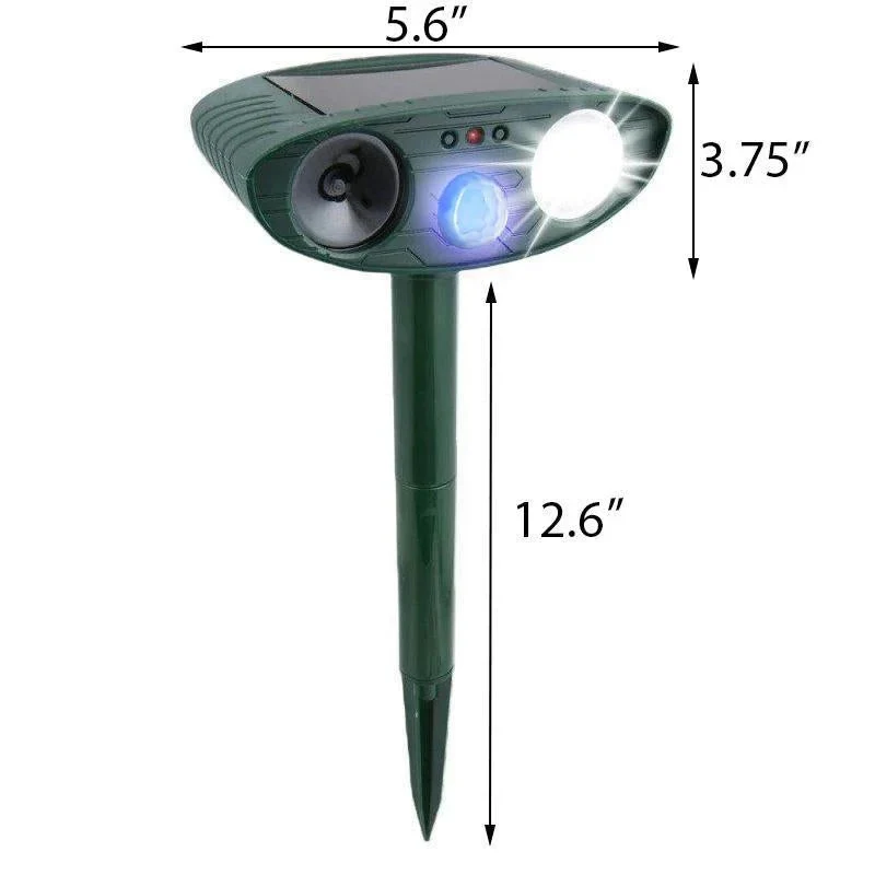 Solar-Powered Ultrasonic Animal Repellent - Image 2