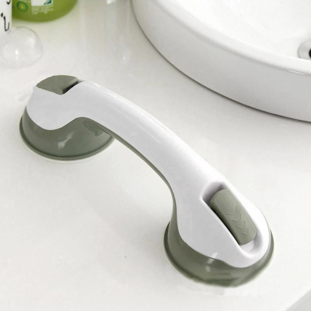 Sturdy Bathroom Shower Suction Cup Grab Bar Handle - Image 2