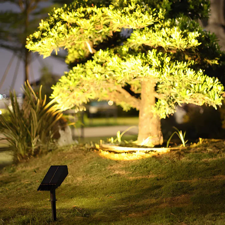 Waterproof LED Solar Multi-zoom Spot Light Landscape Lighting RGB - Image 2