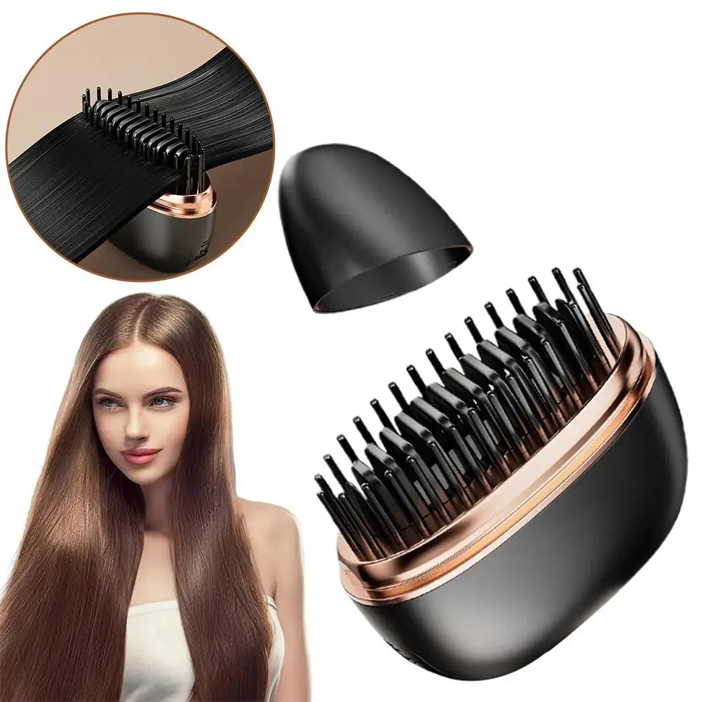 Wireless 2 in 1 Portable Ceramic Hair Straightener