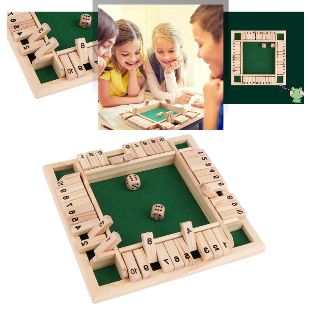 Wooden Dice Game