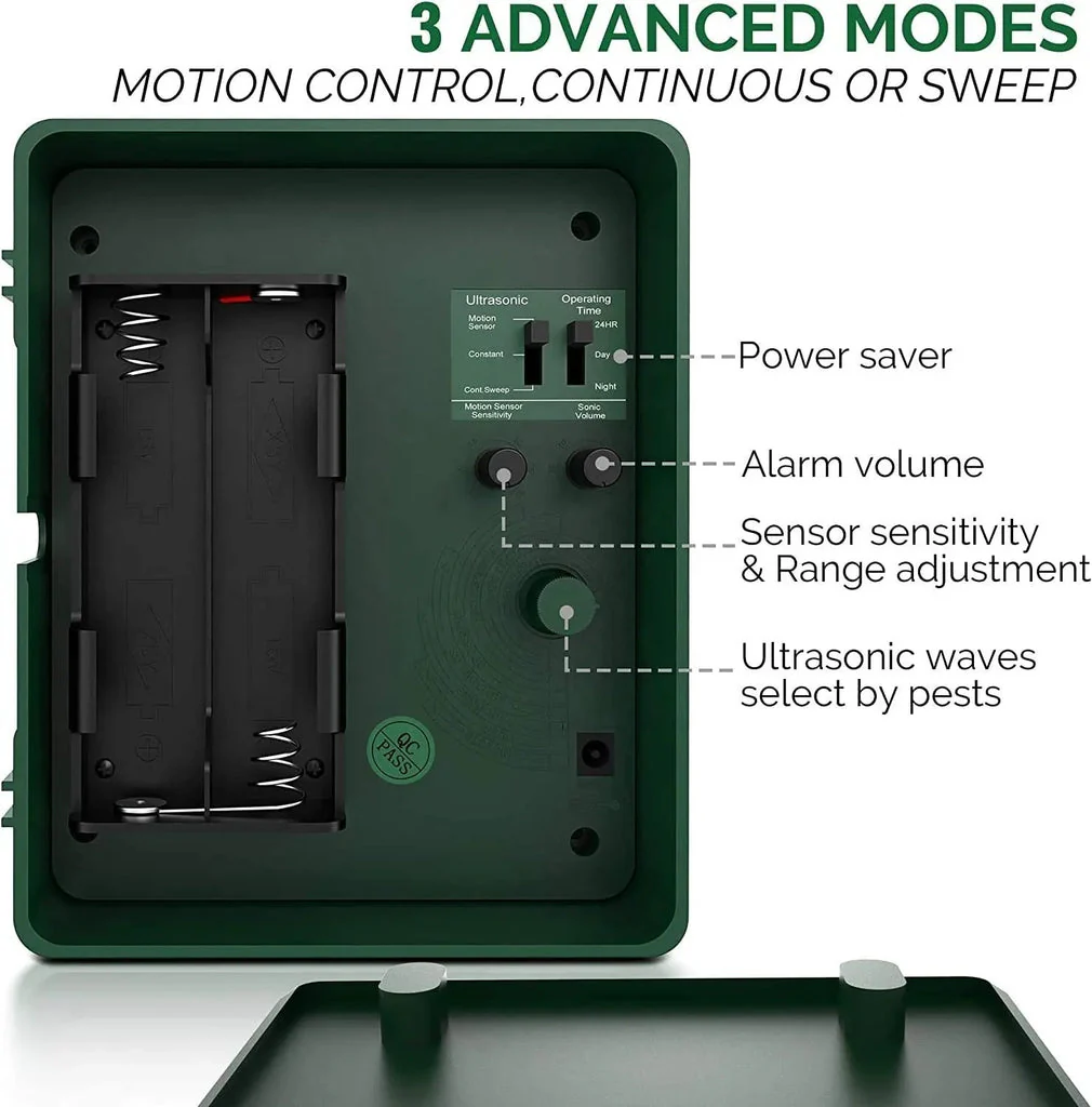 Woodpecker Ultrasonic Repeller for Effective Bird Control - Get Rid of Woodpeckers - Image 11